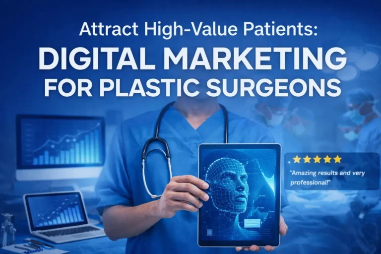digital marketing for plastic surgeons website and patient growth strategy