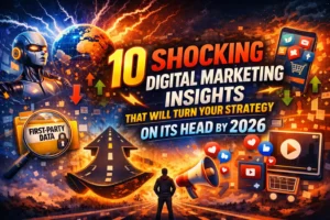 Digital marketing insights for 2026 highlighting AI personalization, first party data, video marketing, and social commerce trends