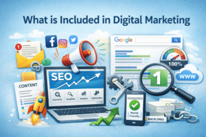 what is included in digital marketing